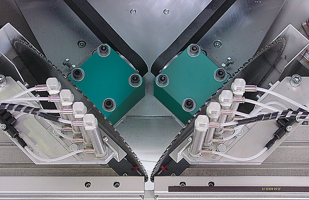 Hoffmann - MS35 - Verstekzaagmachine - hoekverbinding